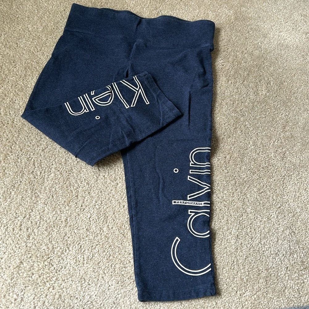 Calvin Klein performance pant, ankle. Size large. Gently worn